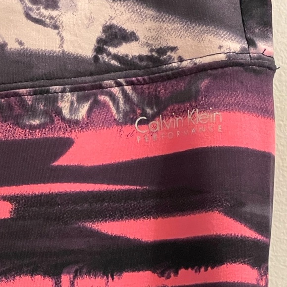 Calvin Klein Performance Leggings Black Multi XL - Picture 3 of 6